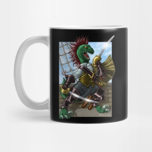 Velociraptor Swashbuckler Mug